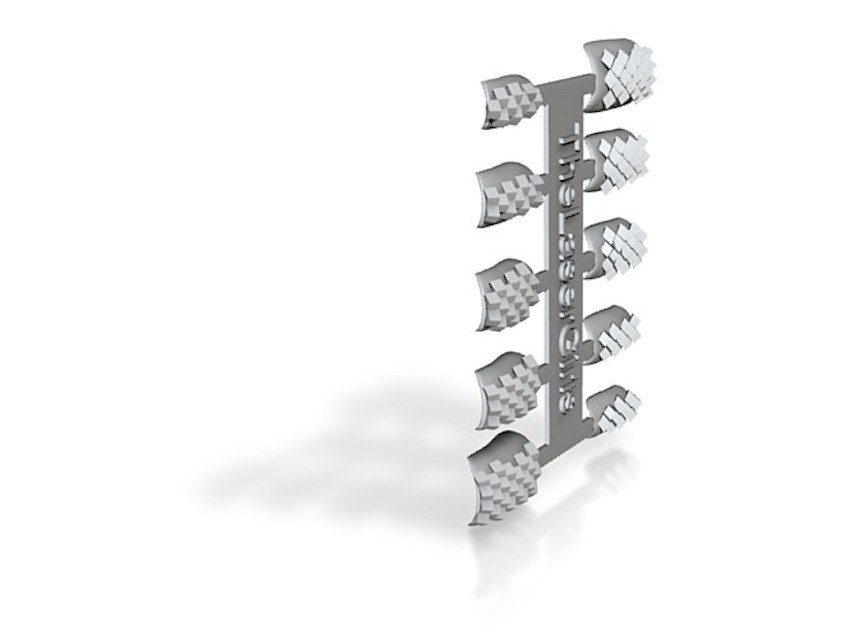 3d printed nails render