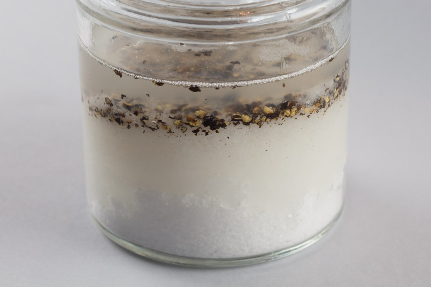 diy, coconut-, mint, body-scrub, step-2