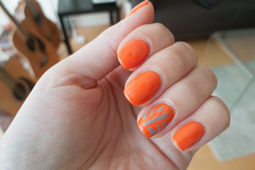 Fall Leaf Nails