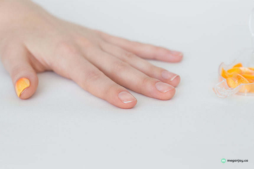 impress-press-on-manicure, ombre, tutorial, how-to, step-by-step, in-the-spotlight