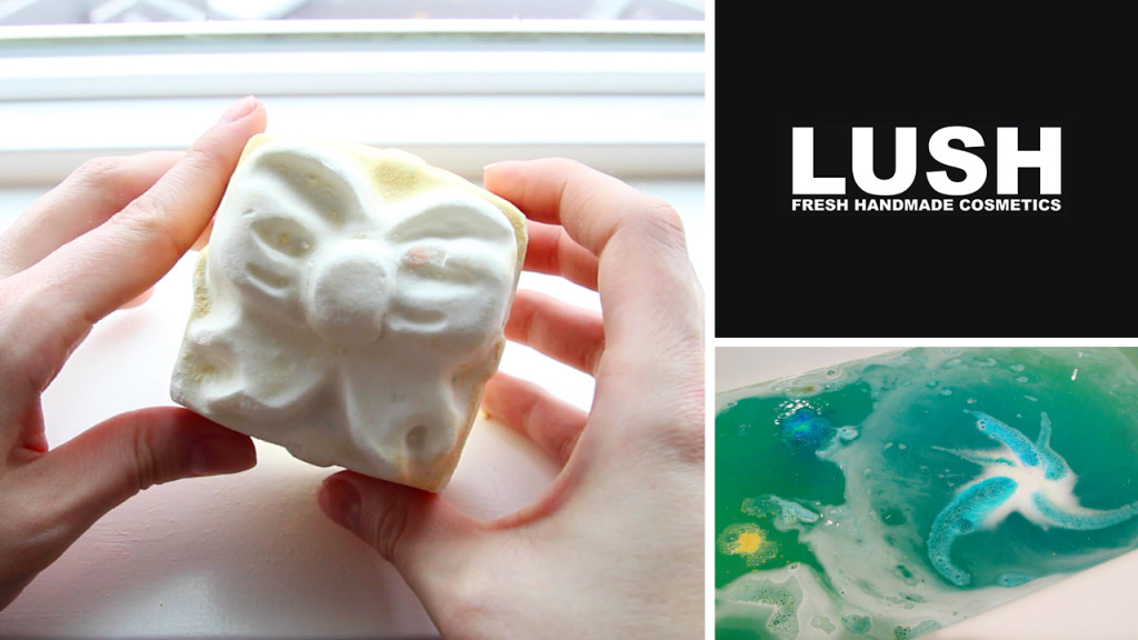 7 Days of LUSH: Day 1 – Golden Wonder Bath Bomb