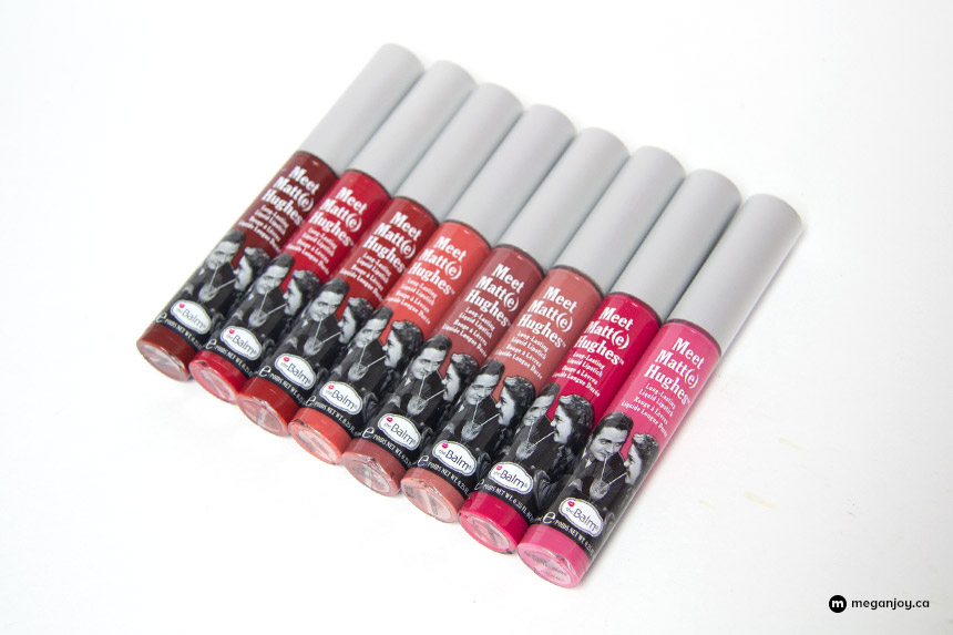 theBalm Meet Matt(e) Hughes Liquid Lipsticks