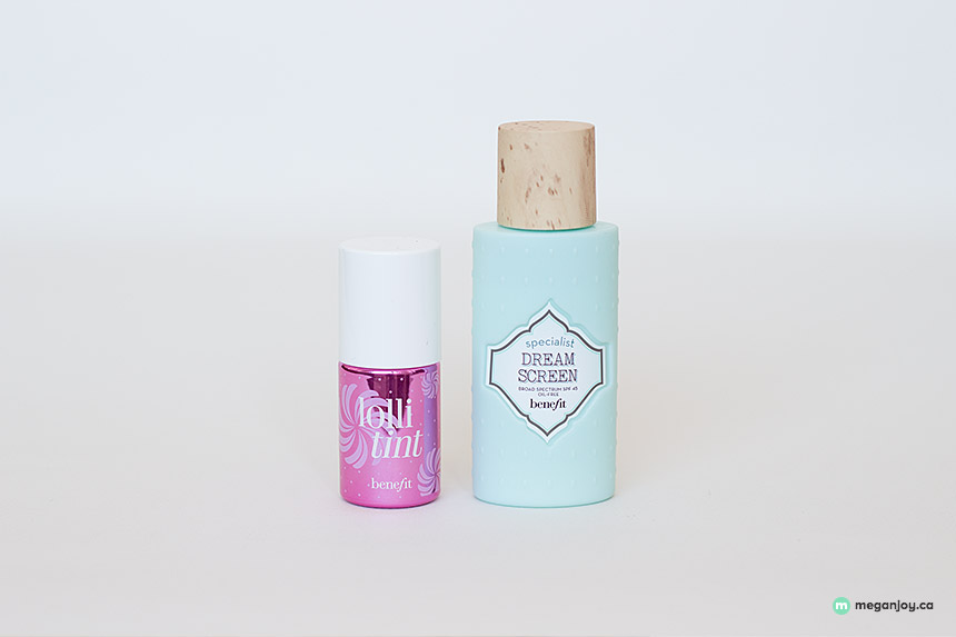 Benefit Lollitint and Dream Screen