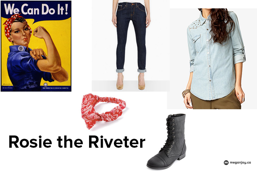rosie the riveter costume