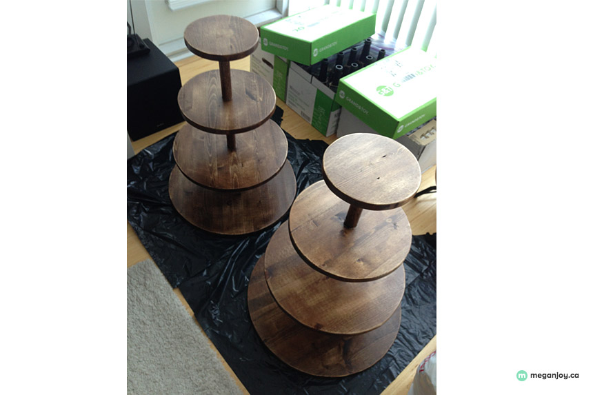 diy wedding cupcake stands