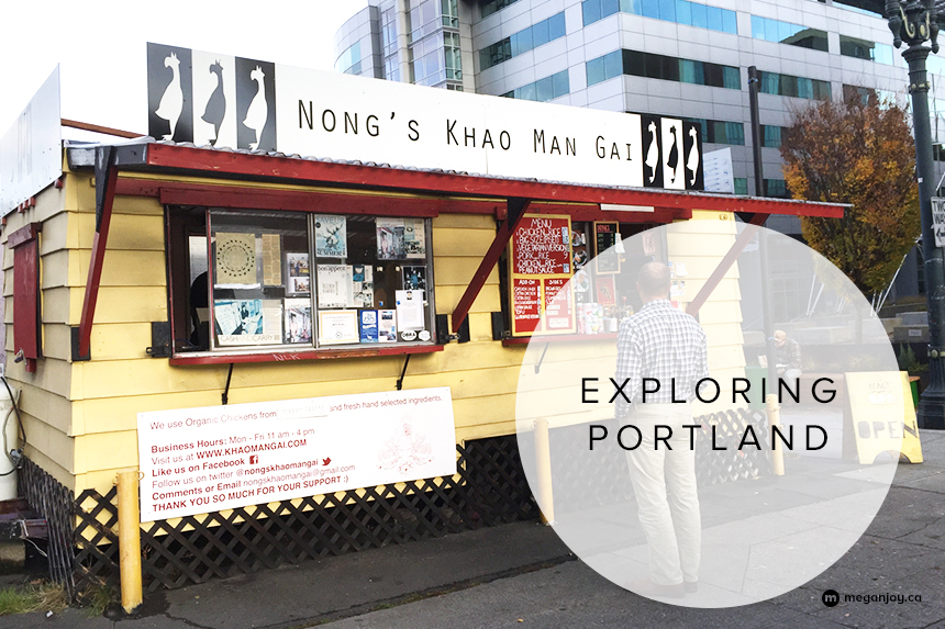 Exploring Portland: Nong’s Khao Man Gai Food Truck (Chopped Champion!)